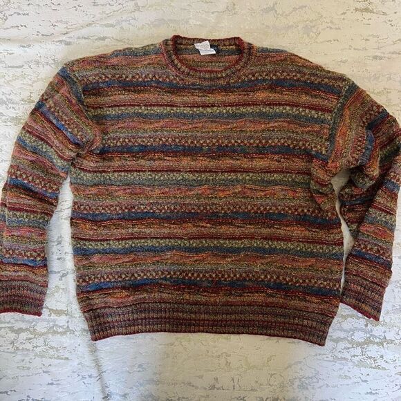 Botto Made in Italy 3D grandpa sweater 80s 90s vintage - Picture 12 of 12